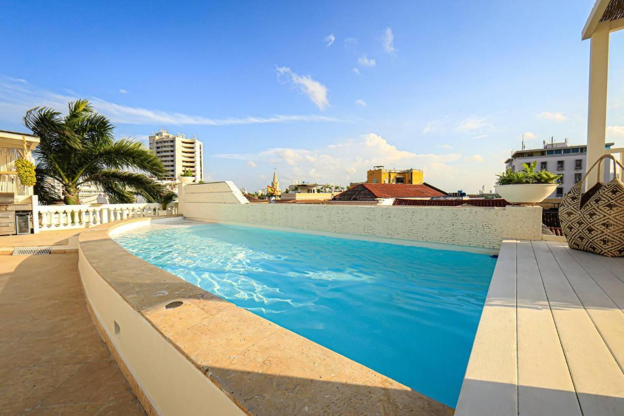 Casa Diluca Cartagena Hotel Boutique Bagian luar foto