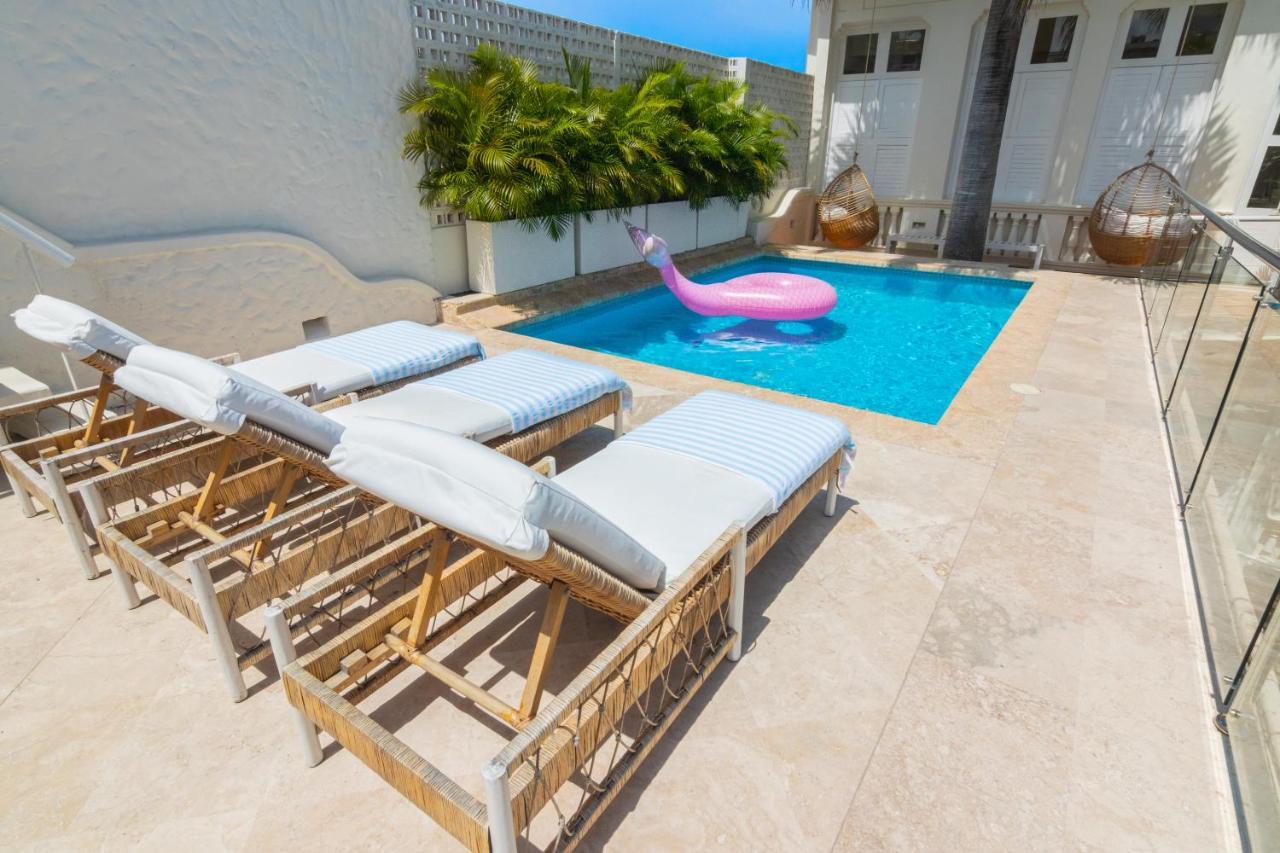 Casa Diluca Cartagena Hotel Boutique Bagian luar foto