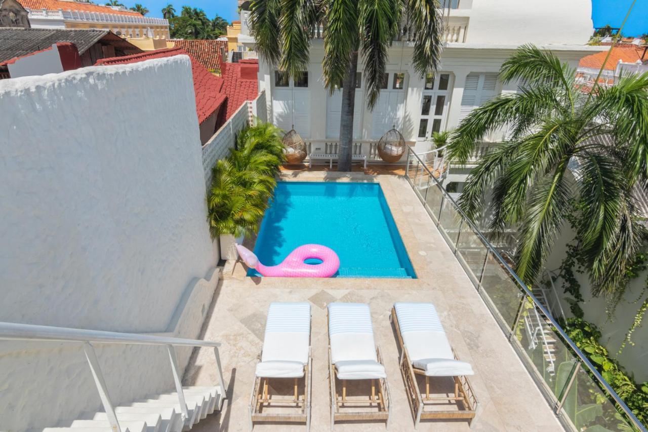 Casa Diluca Cartagena Hotel Boutique Bagian luar foto