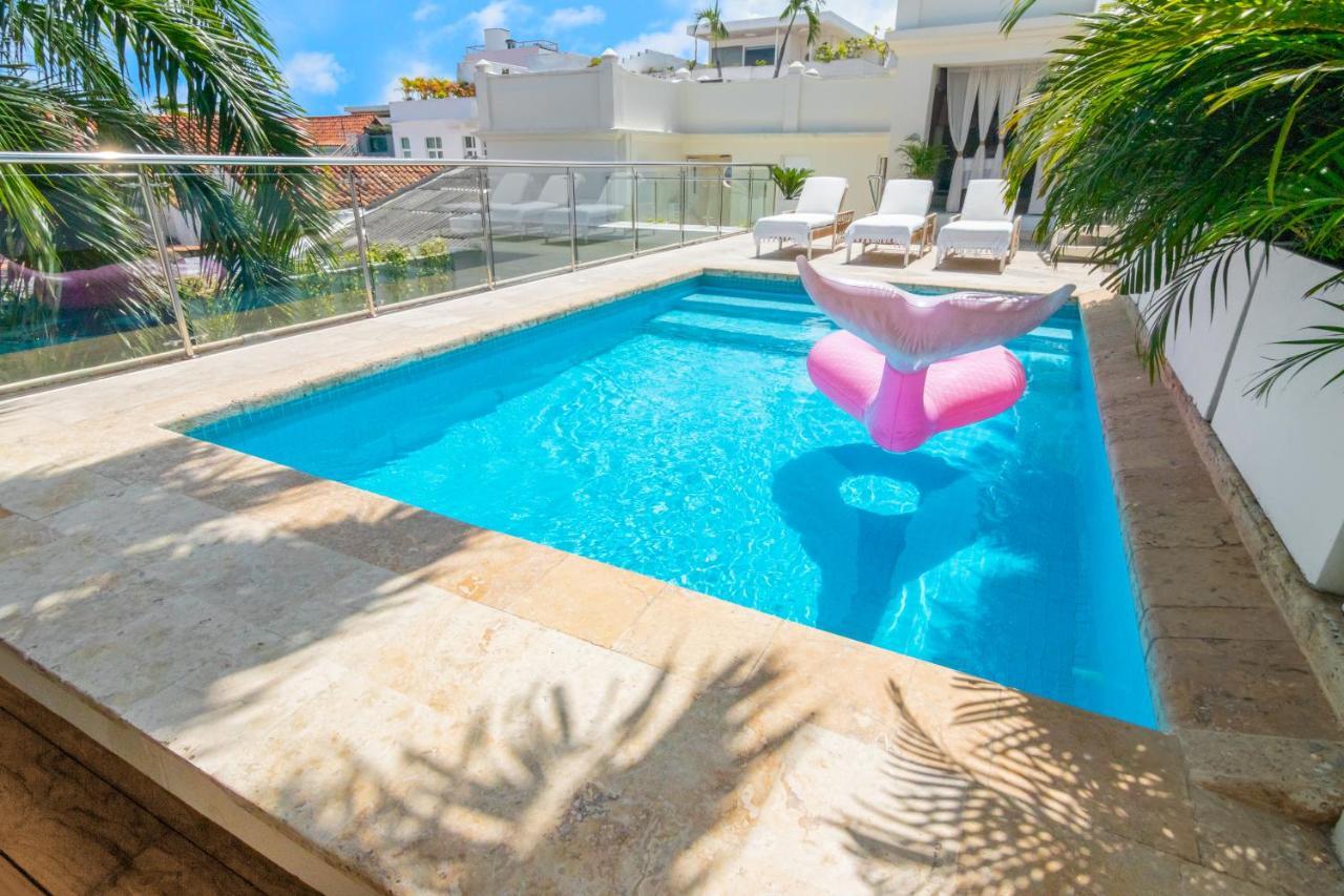 Casa Diluca Cartagena Hotel Boutique Bagian luar foto