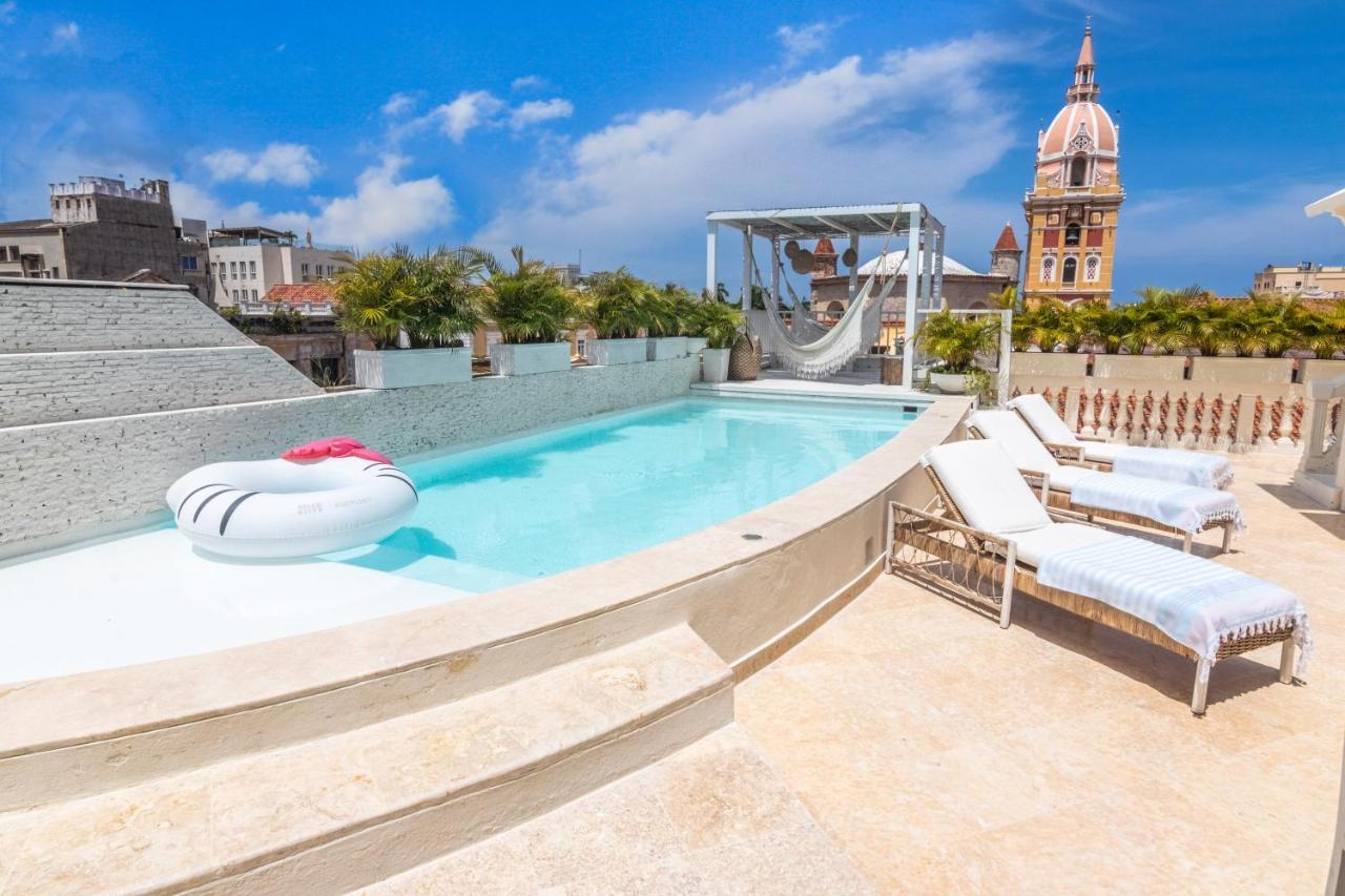 Casa Diluca Cartagena Hotel Boutique Bagian luar foto