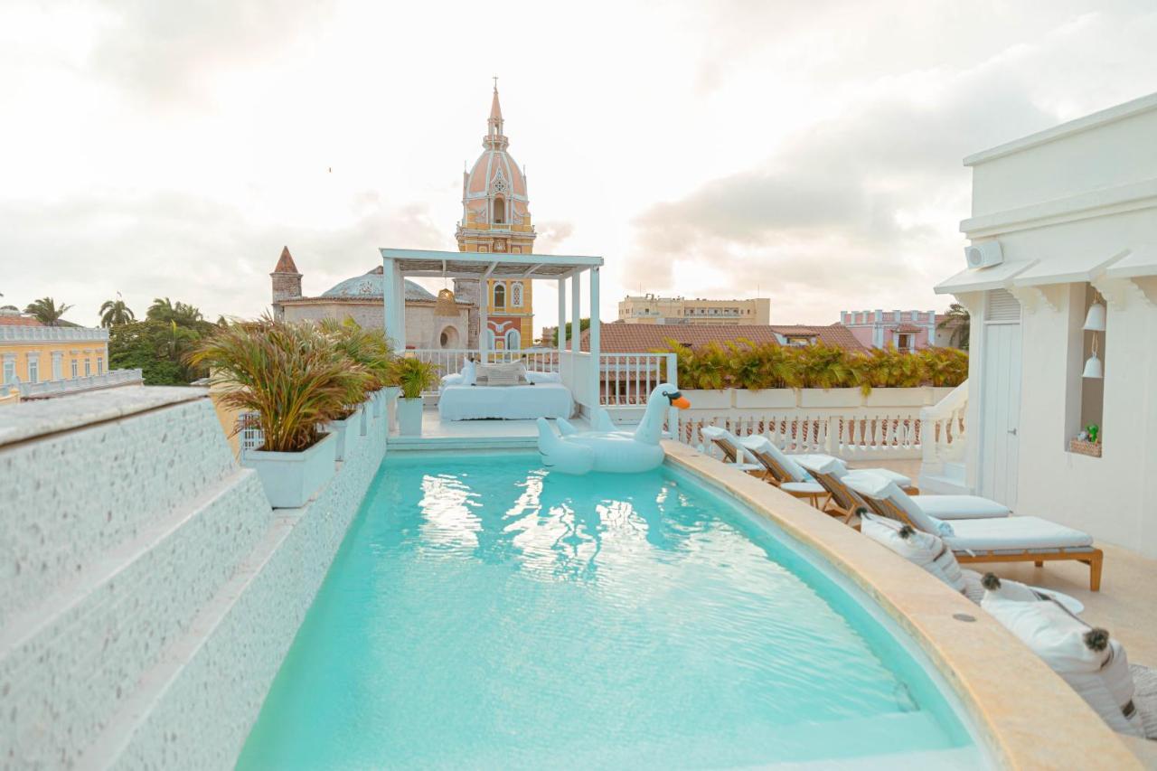 Casa Diluca Cartagena Hotel Boutique Bagian luar foto